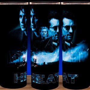 Heat 90s Action Movie - Al Pacino - Robert De Niro - Kilmer Cup Mug Tumbler 20oz